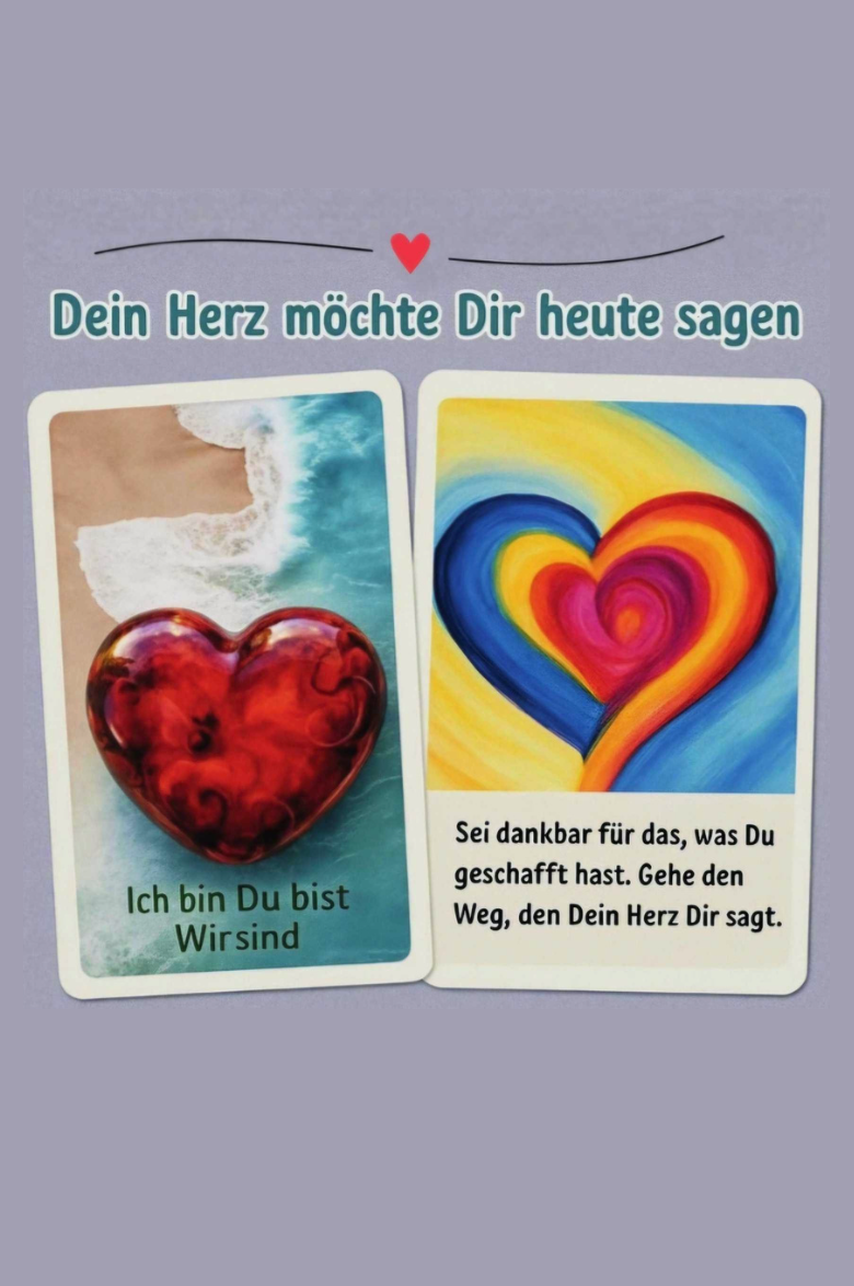 Your heart wants to tell you today: 40 spiritual heart messages with affirmations and exercises