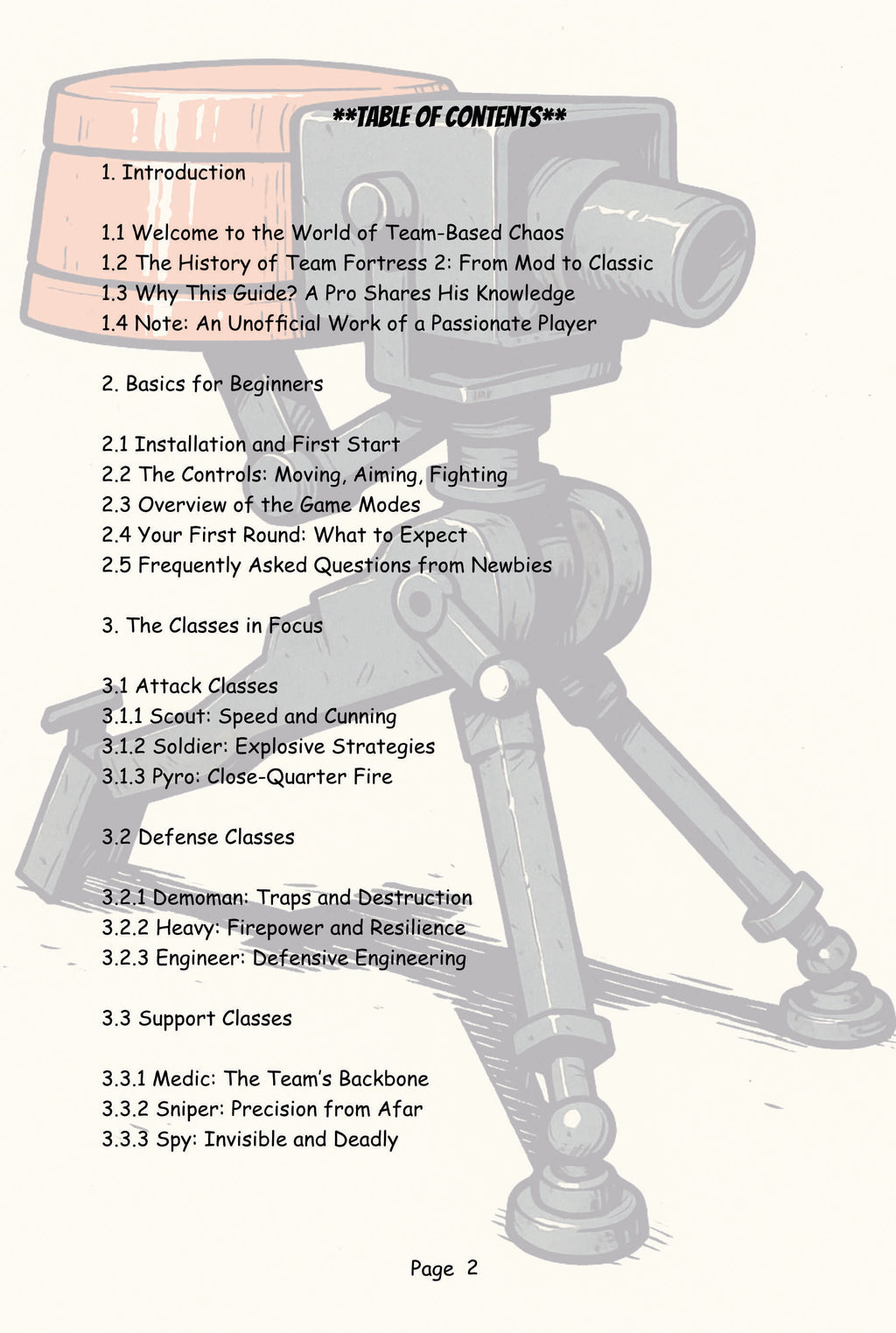 Team Fortress 2 (TF2): Your Path to Chaos Master! – Hardcover