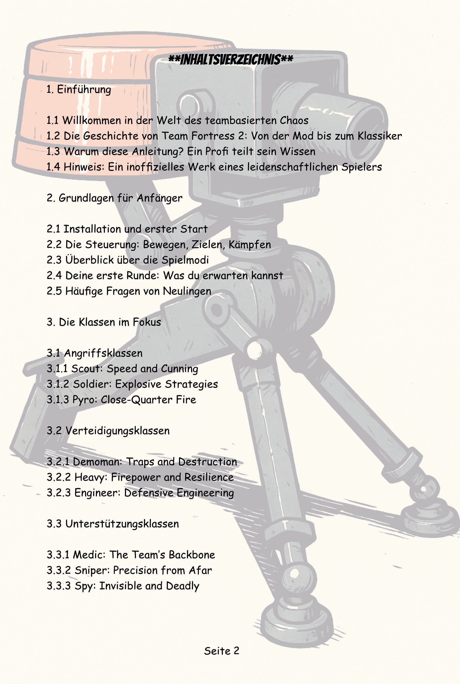 Team Fortress 2 (TF2!): Dein Weg zum Chaos-Meister! - Hardcover